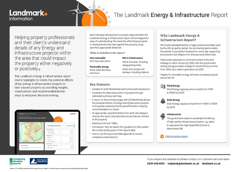 Energy & Infrastructure Report - Landmark