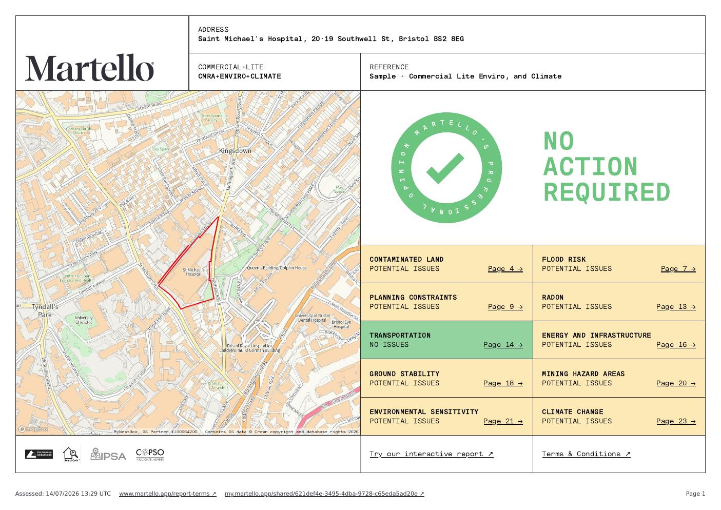 Martello Enviro and Climate Change Report - Commercial Lite